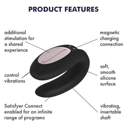 Satisfyer Double Joy Black (3)
