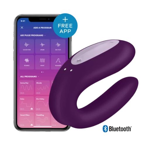 Satisfyer Double Joy Violet (2)