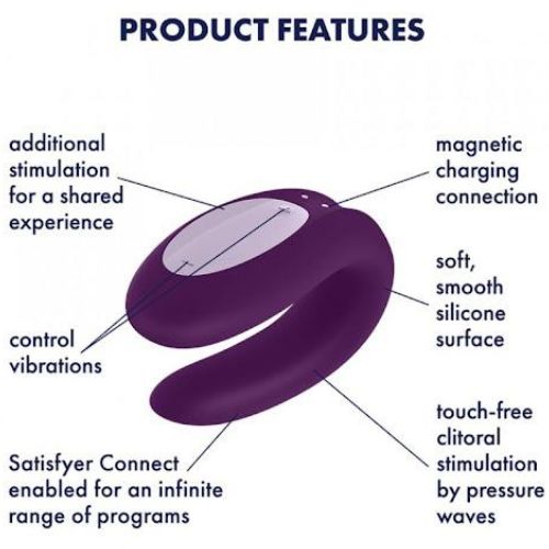 Satisfyer Double Joy Violet (3)