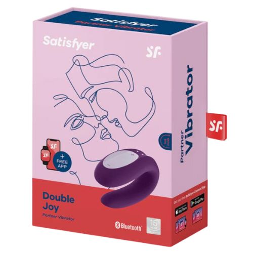 Satisfyer Double Joy Violet