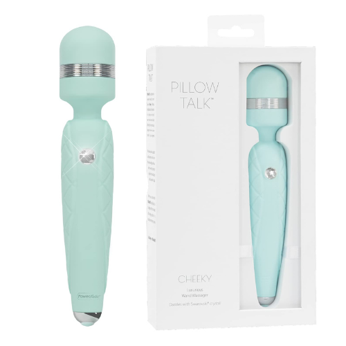 Swan-Pillow-Talk-Cheacky-Wand-Teal-UltimatePleasure-Img1