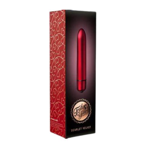 Rocks-Off Truly Yours 90mm - Scarlet Velvet2